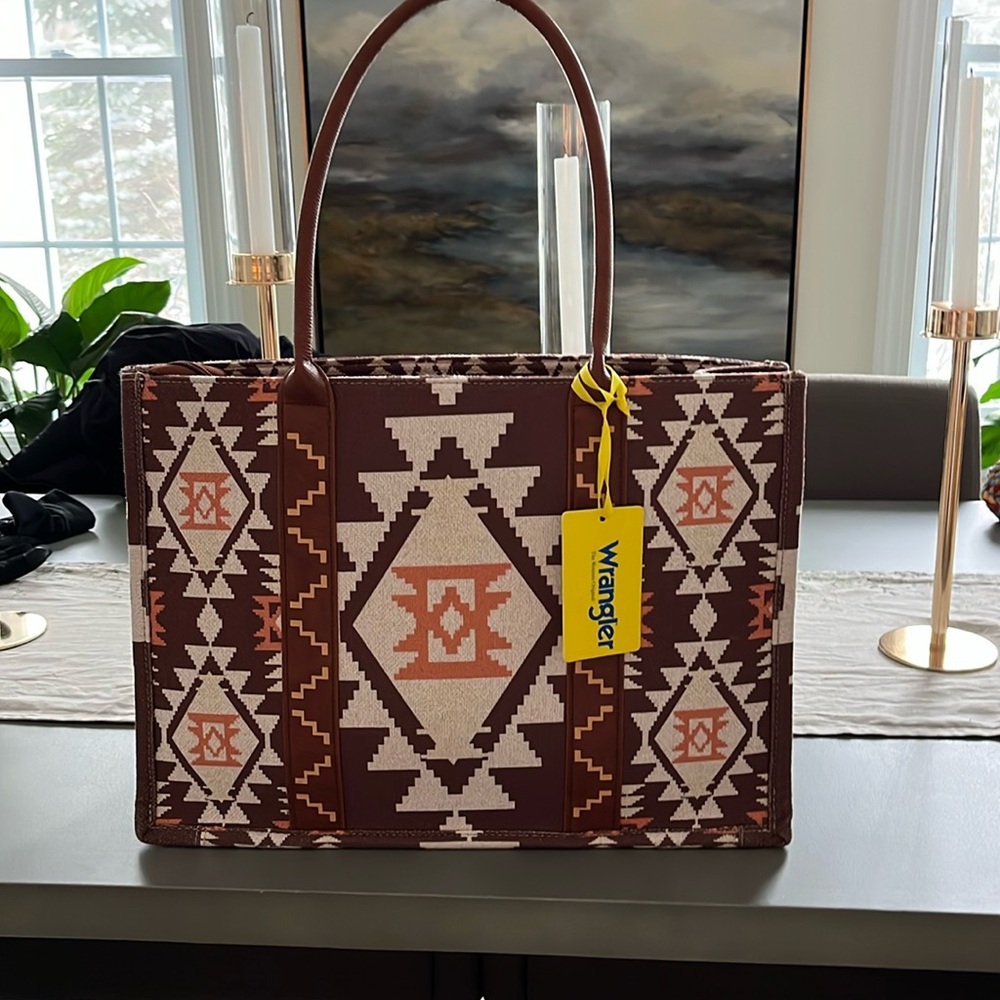 Wrangler laptop Tote